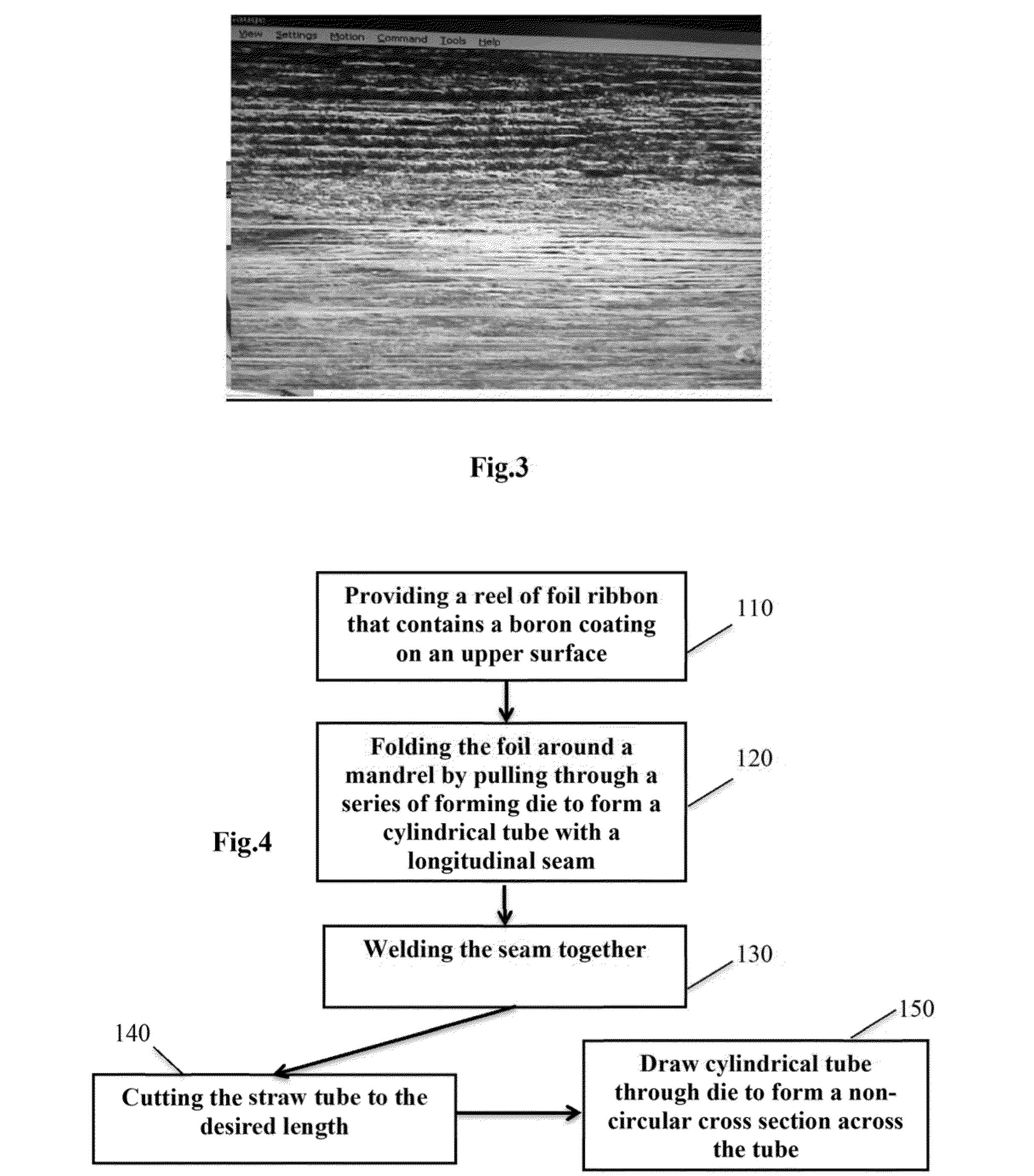 Method and Apparatus for Fabricating Boron Coated Straws for Neutron Detectors