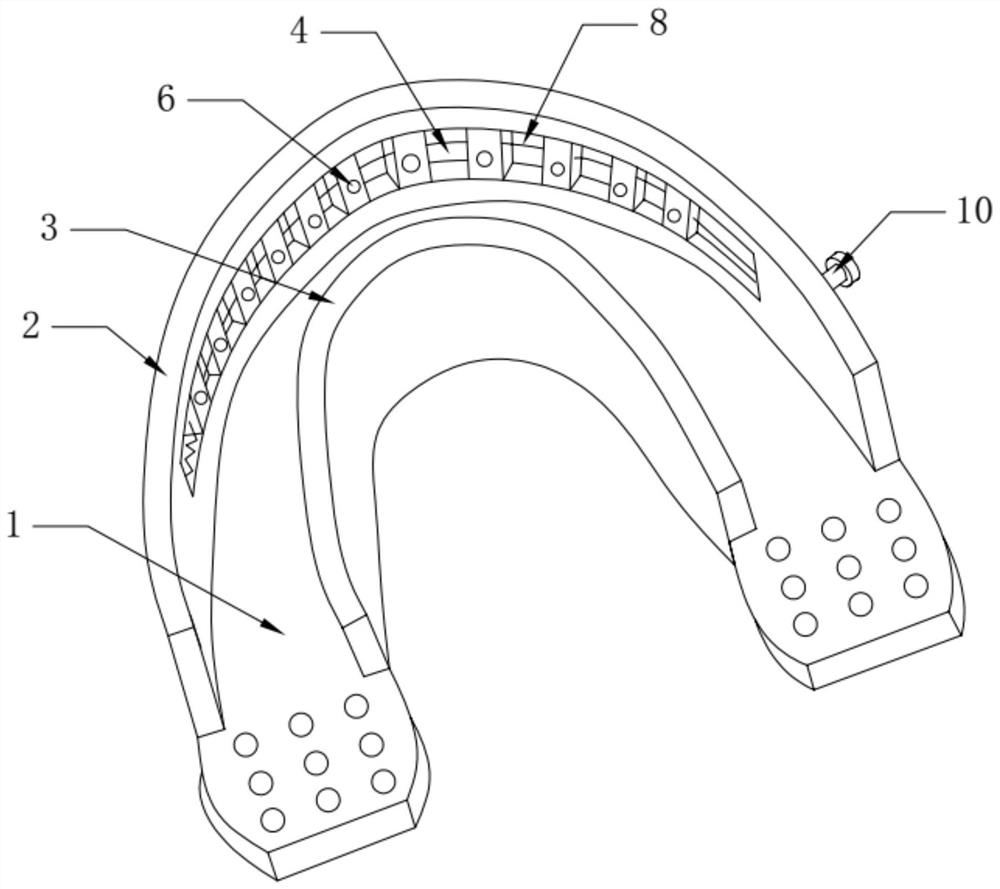 Adjustable near-infrared orthodontic accelerator for realizing precise treatment