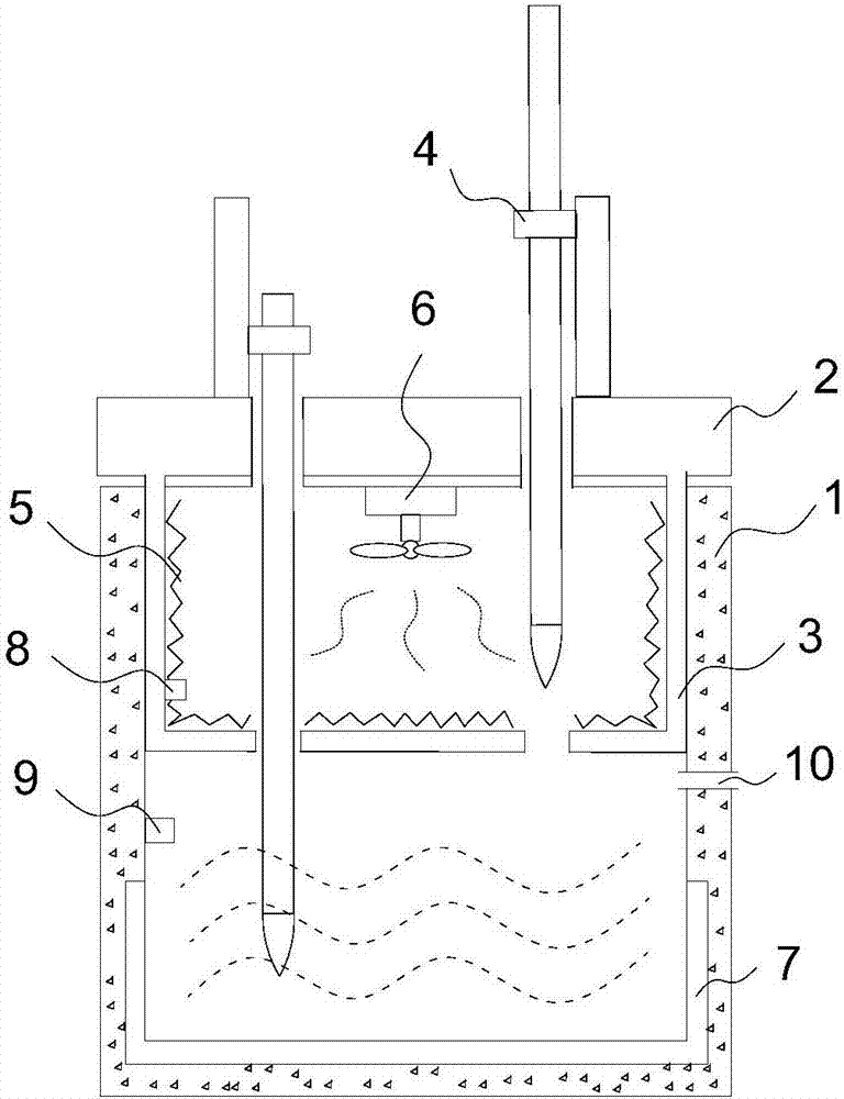 Writing brush cleaning device for protecting pen hair and writing brush cleaning method