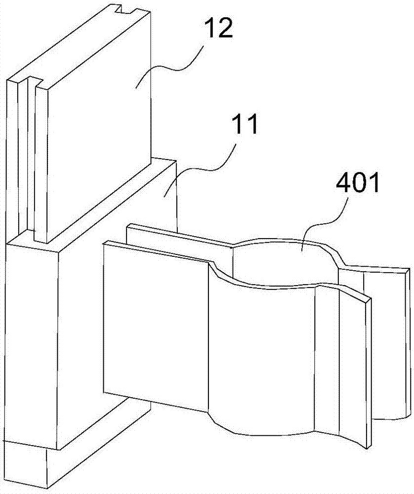 Writing brush cleaning device for protecting pen hair and writing brush cleaning method