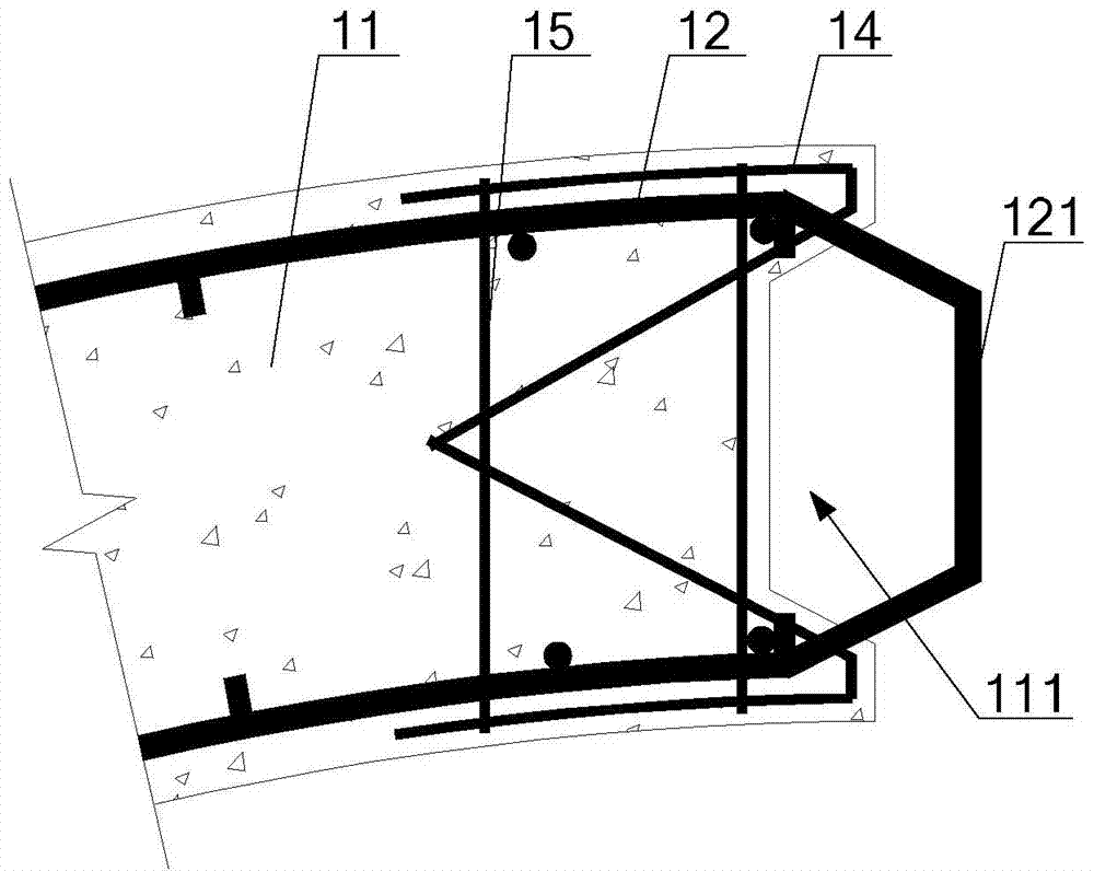 Prefabricated concrete barrel section, manufacturing method of prefabricated concrete barrel section and wind generating set tower barrel