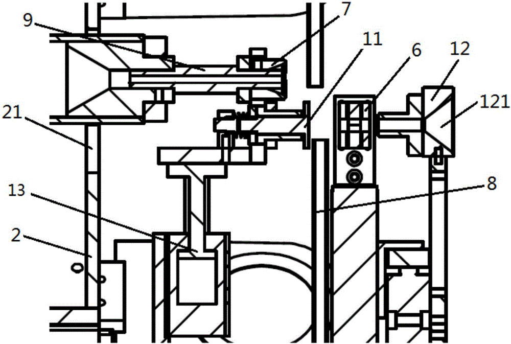 Automobile oil pipe coating stripping machine