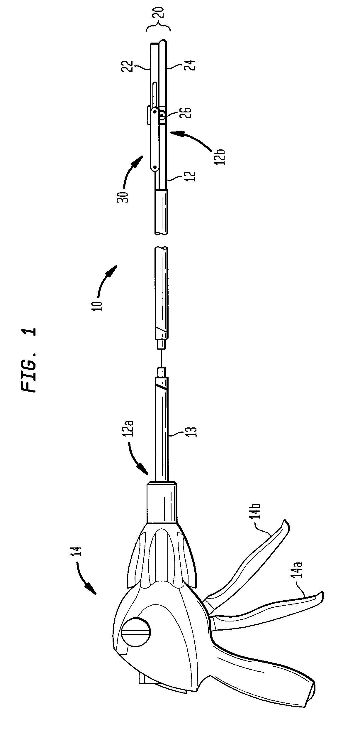 Surgical stapler with an end effector support