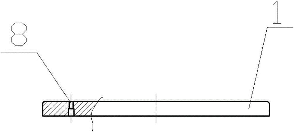 Built-in magnetic-shield transformer body pressing plate