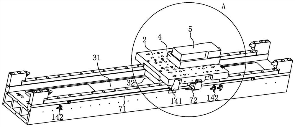 A linear motor thrust and thrust fluctuation test device and test system