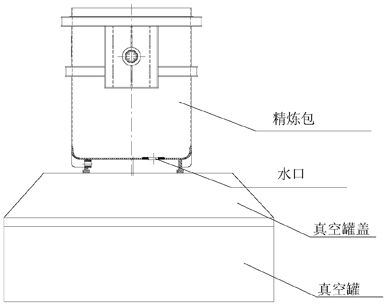 Casting technology for ensuring content of manganese in steel for nuclear power