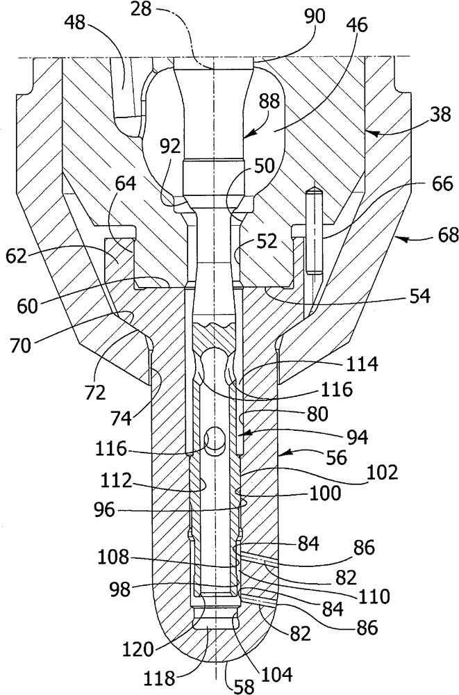 A fuel injector for internal combustion engines