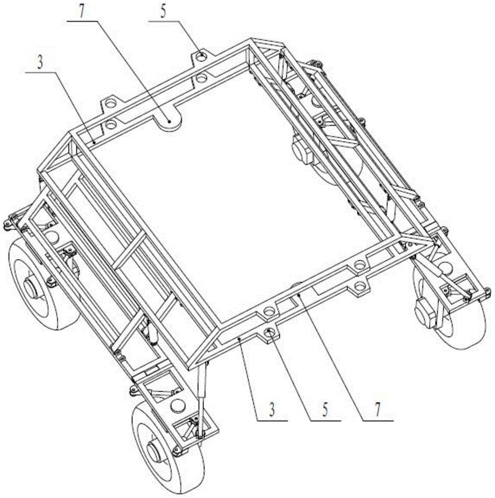 A multi-adaptive self-propelled spraying vehicle