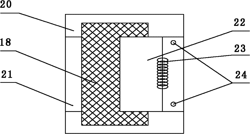 Double-knife continuous cutting machine for honeycomb ceramic dry green body