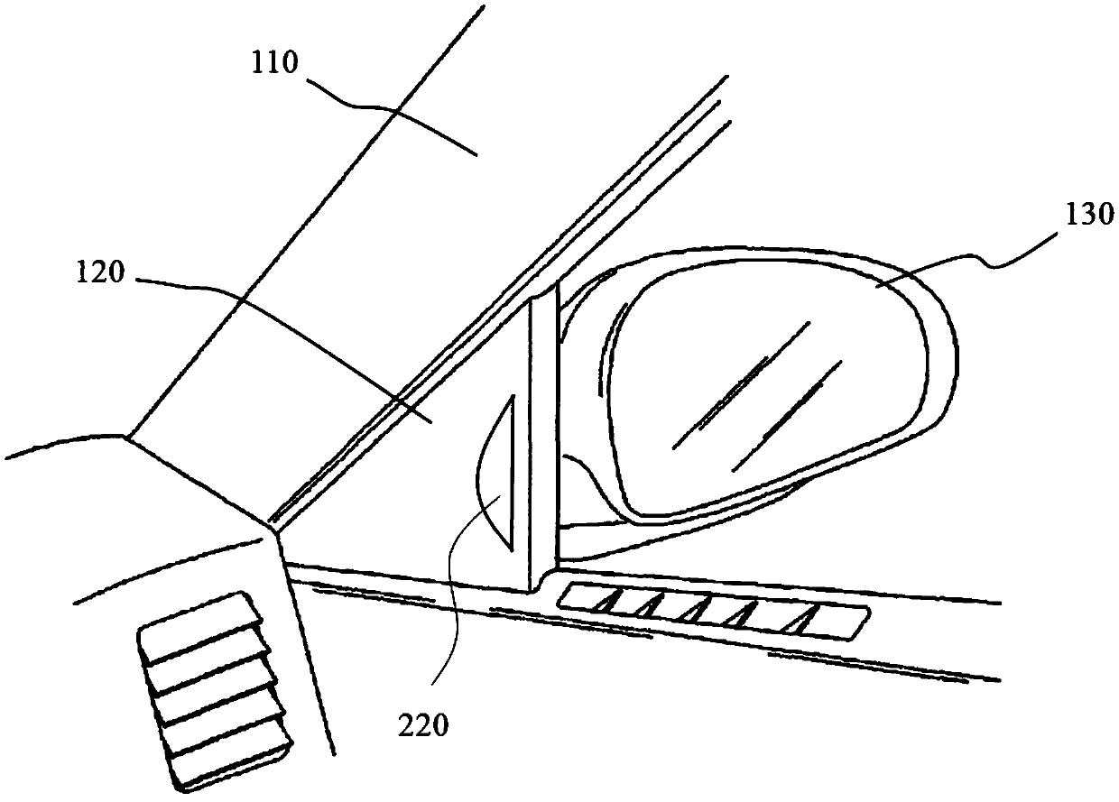 A blind spot detection device for a vehicle