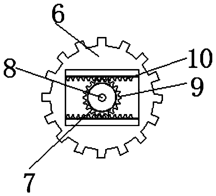 Crusher clearing blockage device