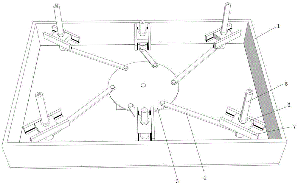 UAV sensor and equipment shock absorption platform