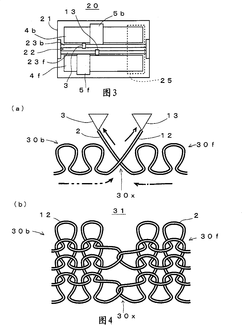 Knitting method of tubular fabric and weft knitting machine