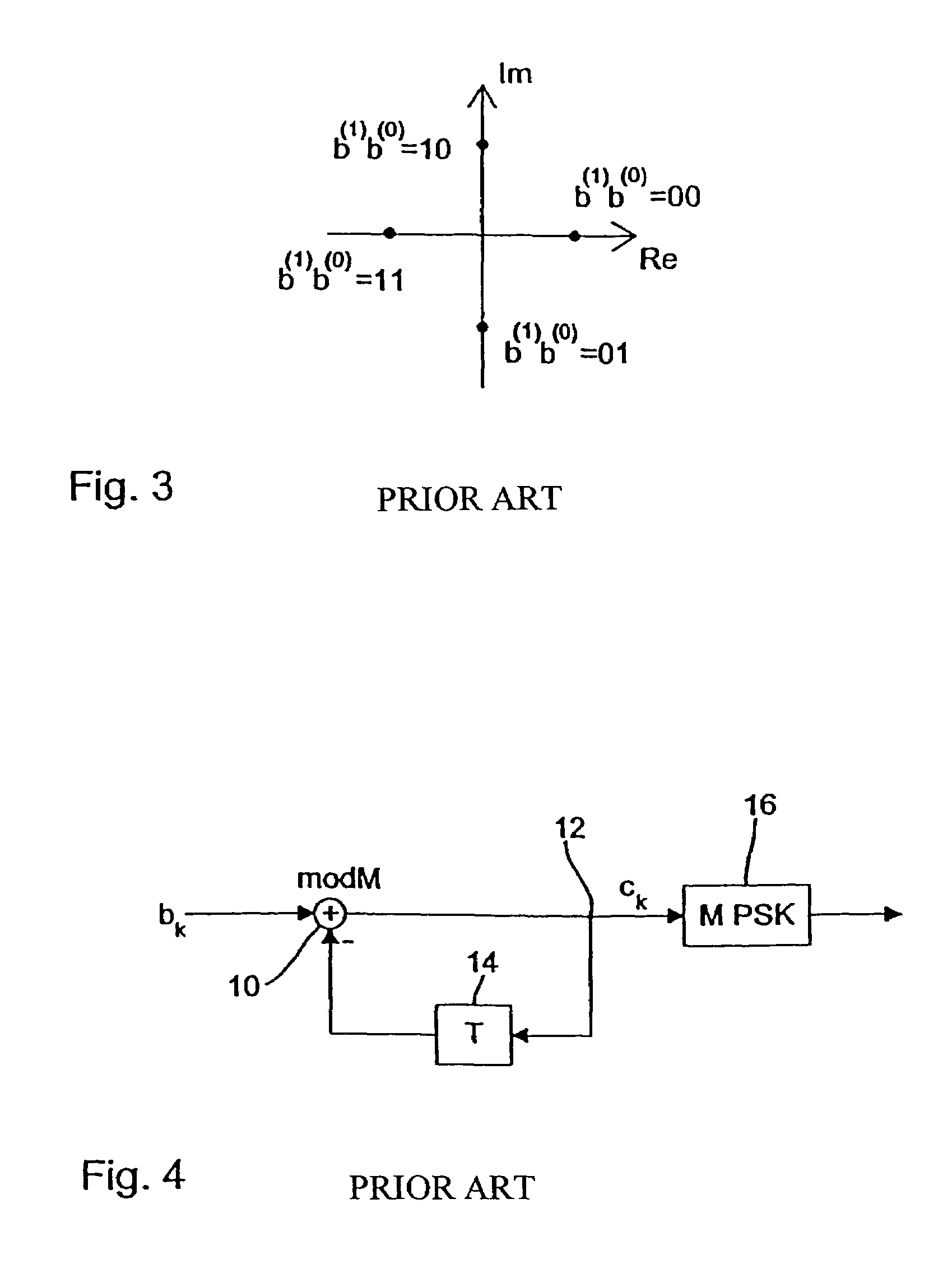 Method and device for transmitting information symbols using a plurality of carriers and method and device for receiving information symbols