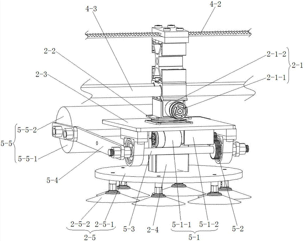 High-rise curtain wall cleaning robot and high-rise curtain wall cleaning method