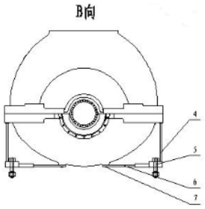 Fully flexible support for steam turbine