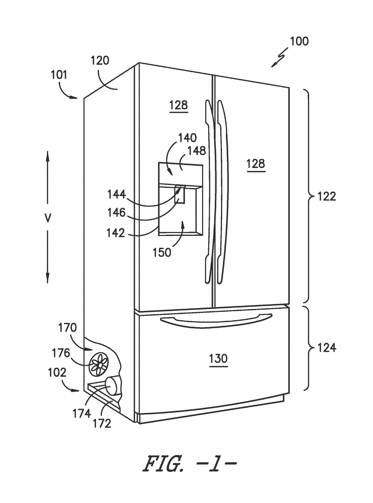 Water Supply System for an Ice Making Assembly