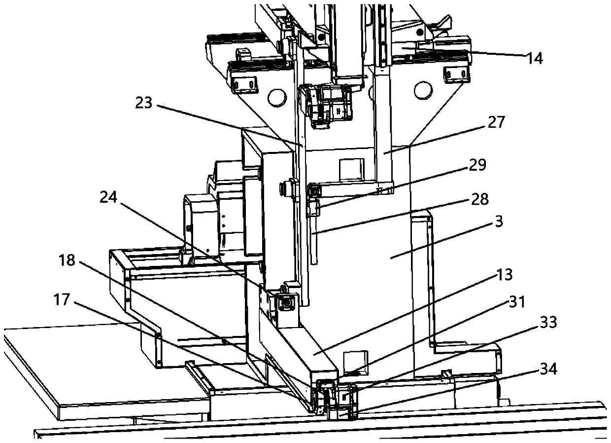 Electric spark wire cutting machine