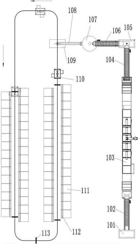 Diamond drying, screening and automatic producing system