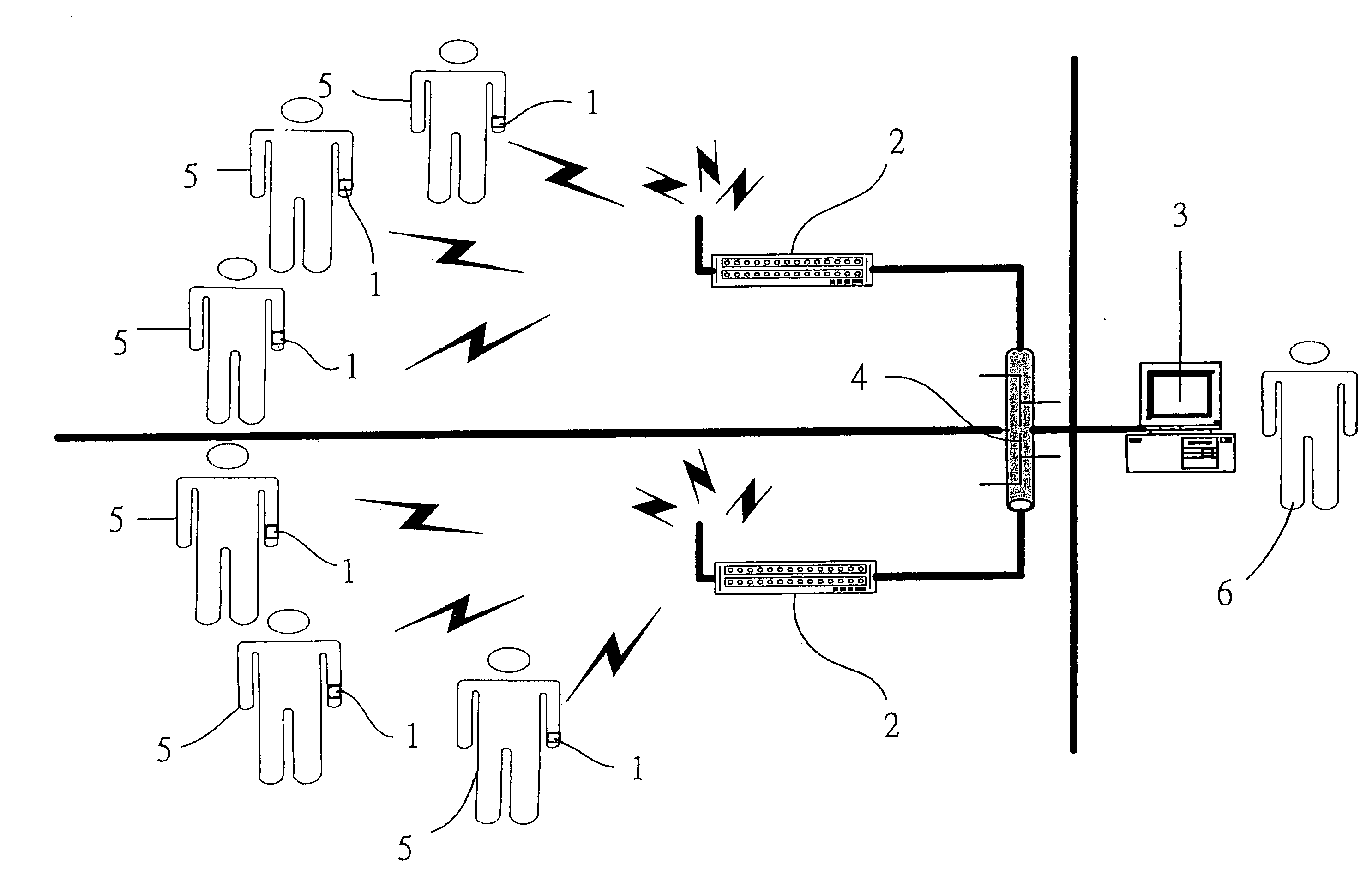 Method for monitoring temperature of patient