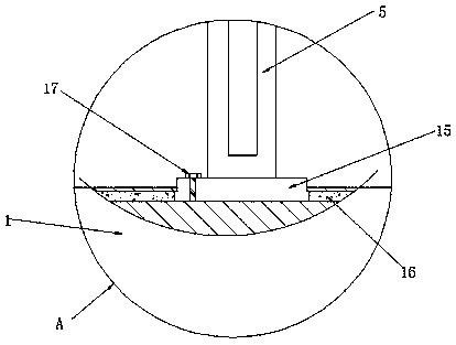 Acceleration experiment demonstration device for physics teaching