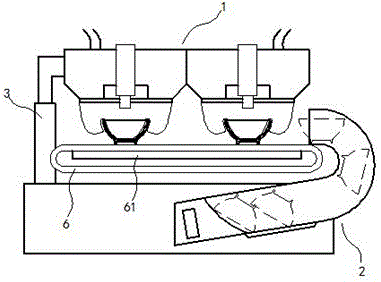 Automatic dish washing machine