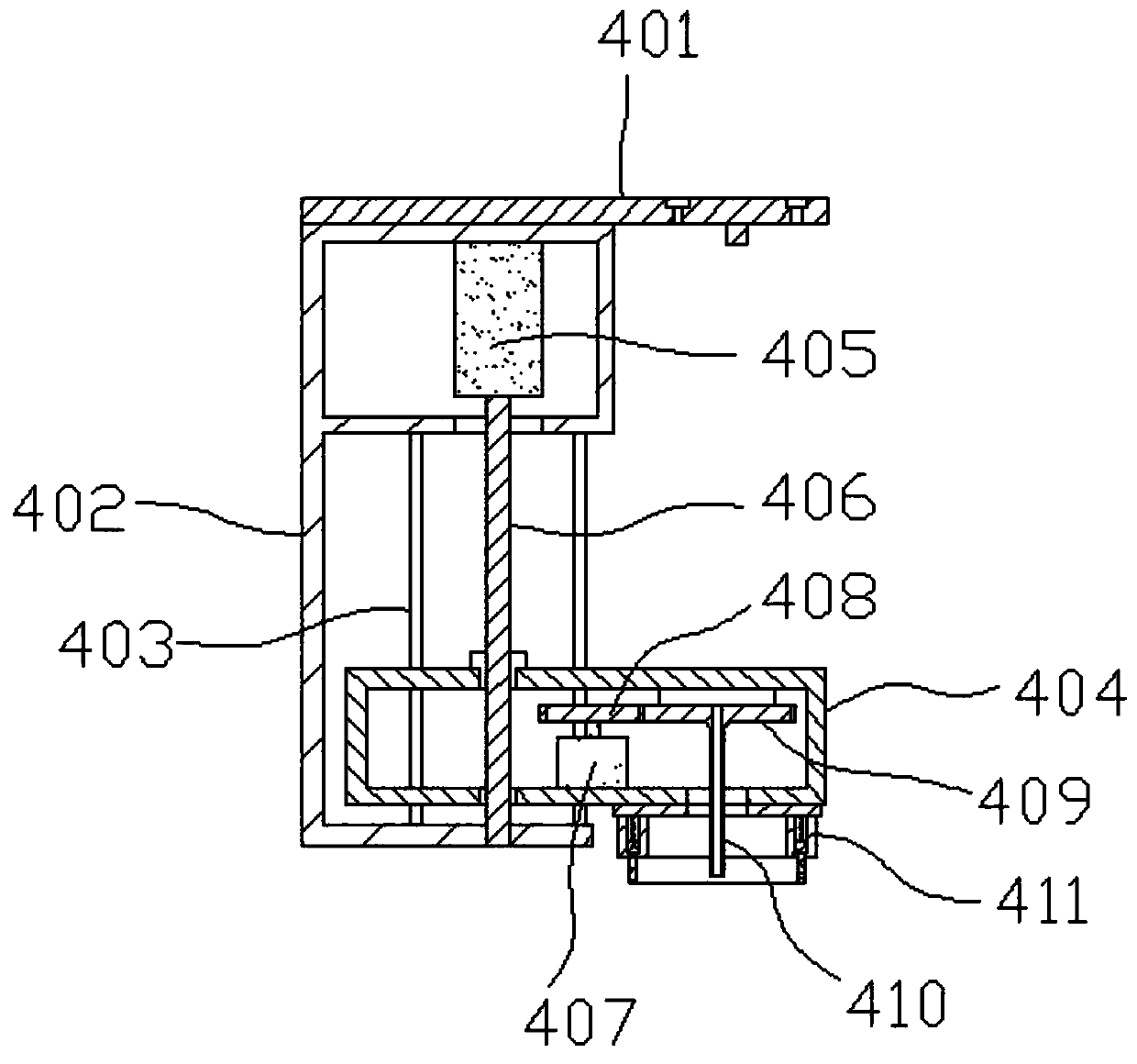 An intelligent sewing machine with chip removal function