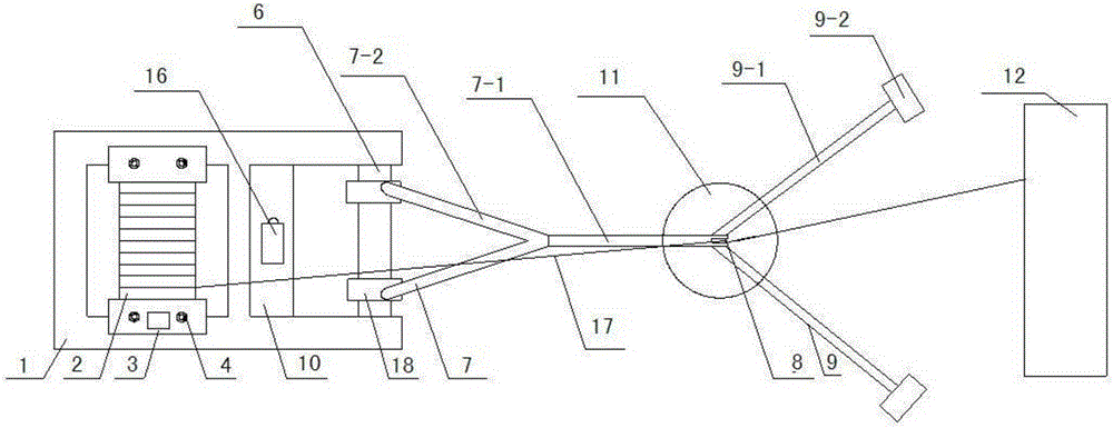 Punched-pile drill blocking processing device and method