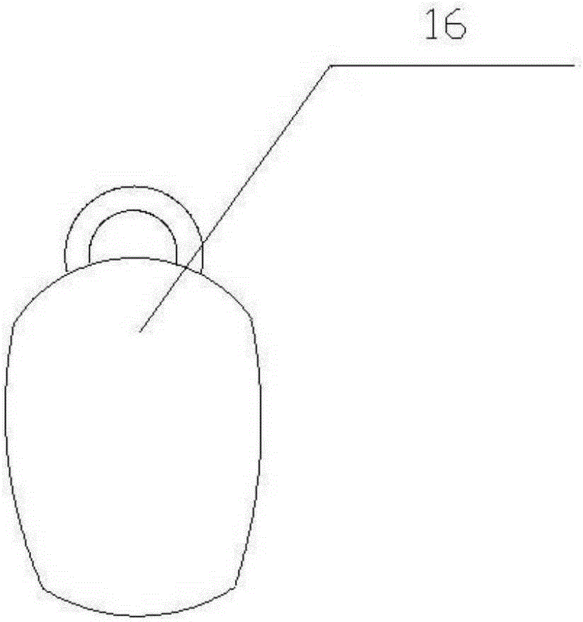 Punched-pile drill blocking processing device and method