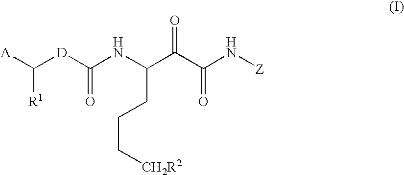 Alpha-ketoamide derivatives as cathepsin k inhibitors