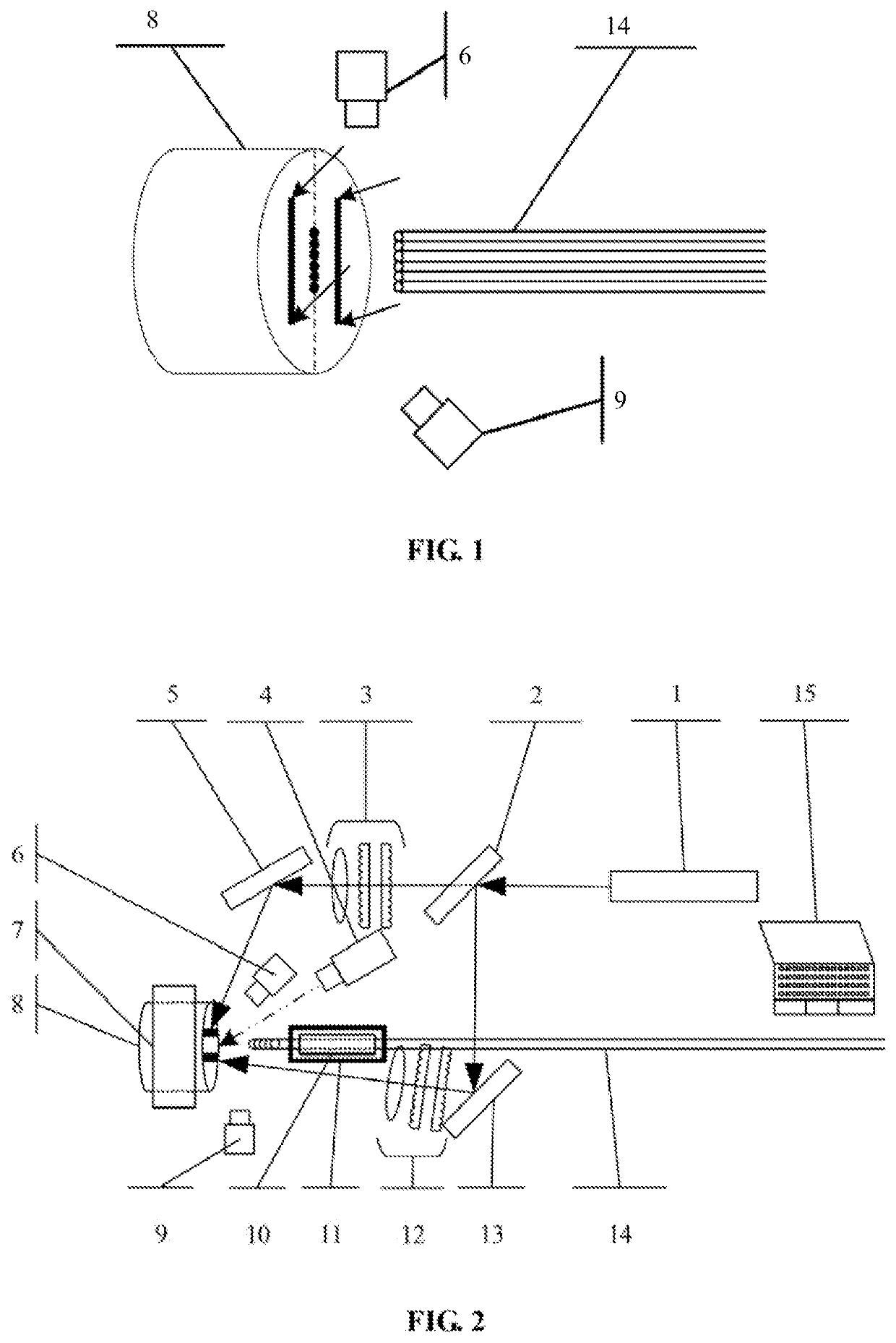 Device and method for splicing array optical fiber with large-size quartz end cap