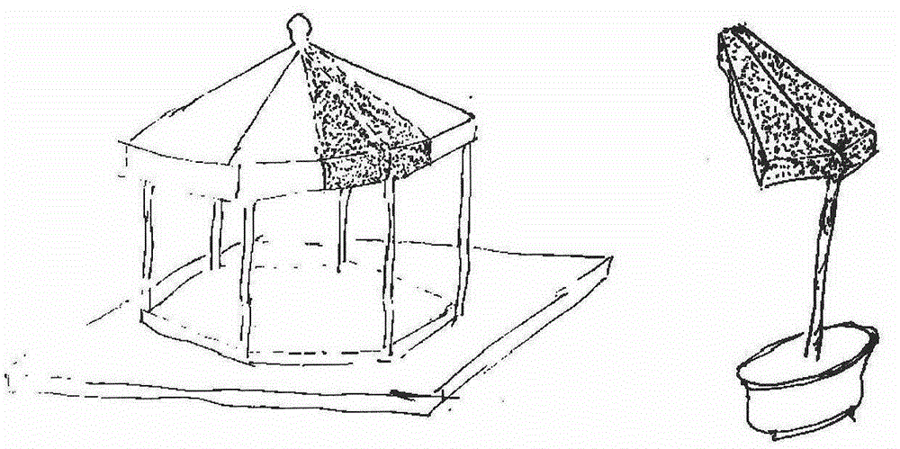 Method for quickly shaping artistic modeling of large-size garden plants