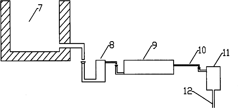 Detachable optical glass successive melting furnace