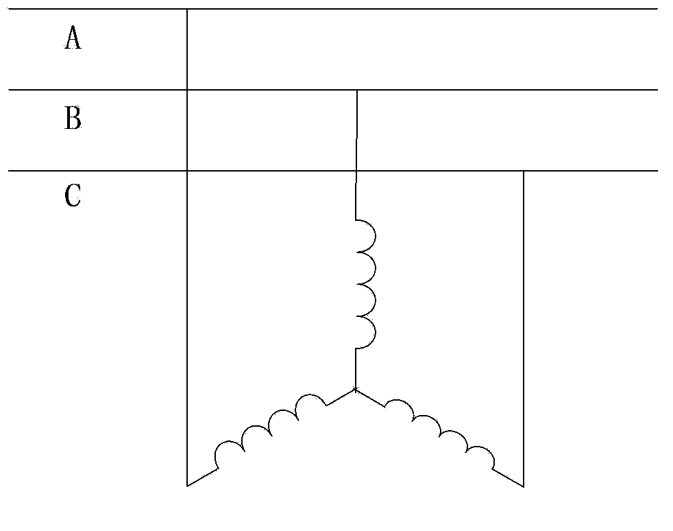 Three-phase load flow distribution determining method on single-phase load and inter-phase load mixed situation