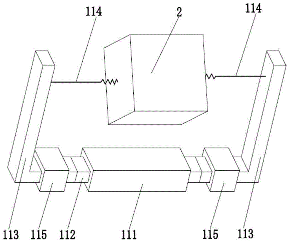 A rope-tracted parallel translational micro-motion platform