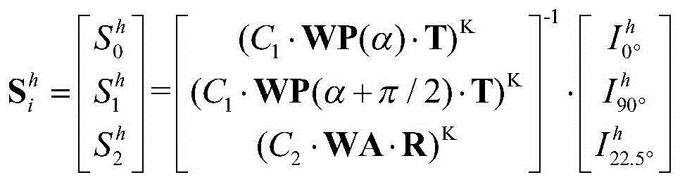 Three-channel and single-Wollaston prism polarization imaging device and polarization information detecting method