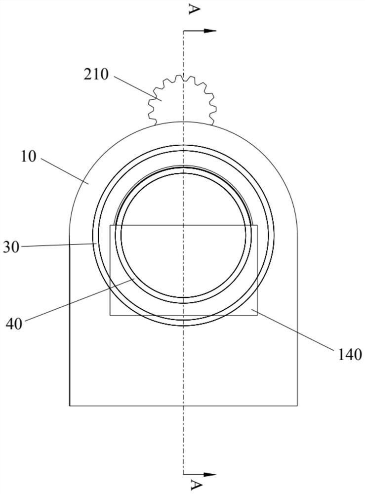 Camellia oleifera fruit drying and screening device