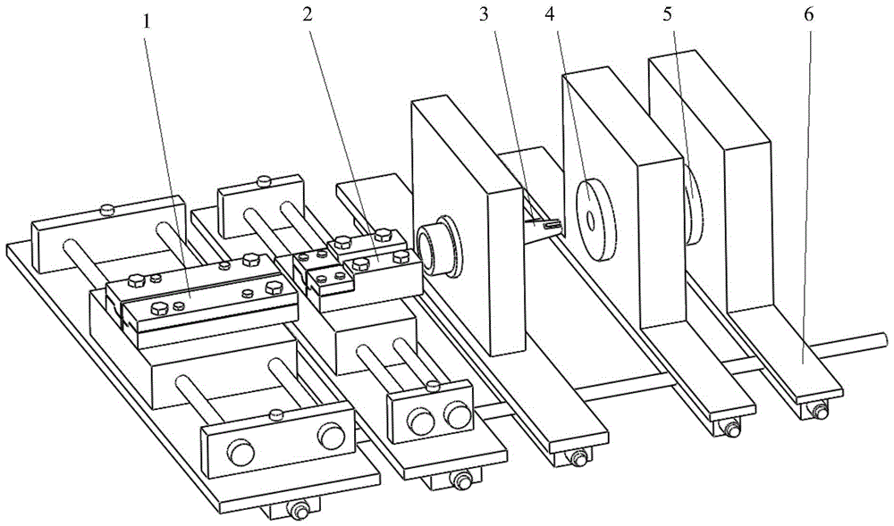 A metal composite strip longitudinal wrap forming device