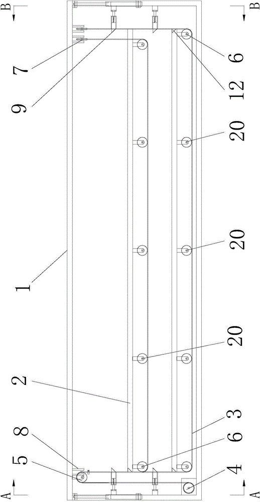 Wing type container for layered transportation of scrapped electric automobile power batteries