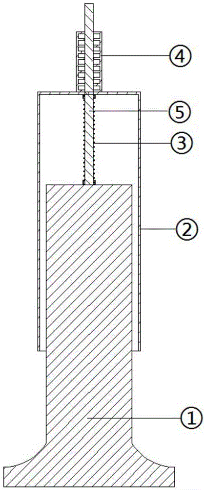 Passive wave absorbing and roll damping power generation device of floating draught fan platform