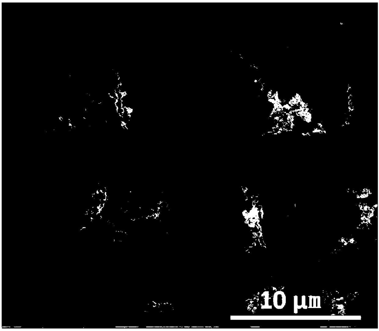 Preparation method of carbon-coated cobaltous sulfide/cobaltous octosulfide nano particles having multistage porous structure and application thereof