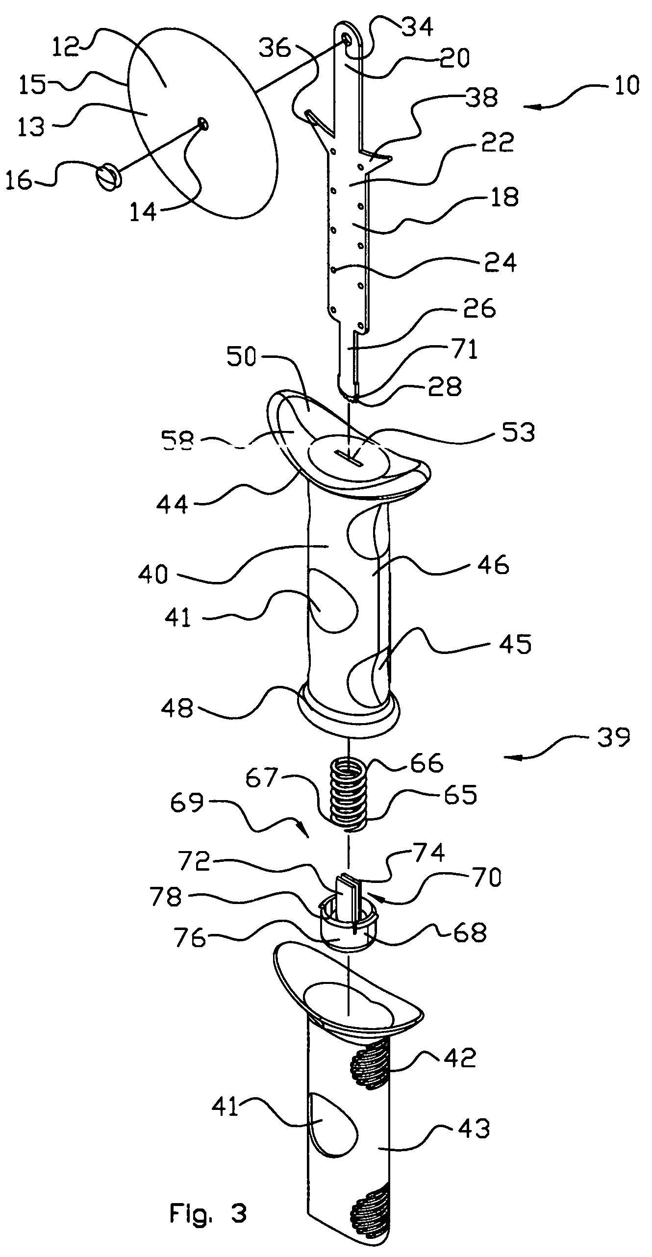 Multiple use rotary cutting device