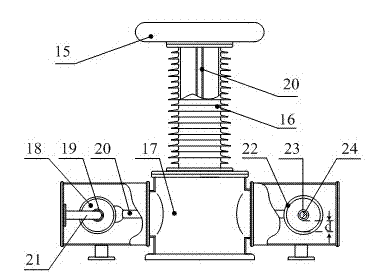 Integrated standard device for field calibration of extra/ultra high voltage capacitor voltage transformer (CVT)