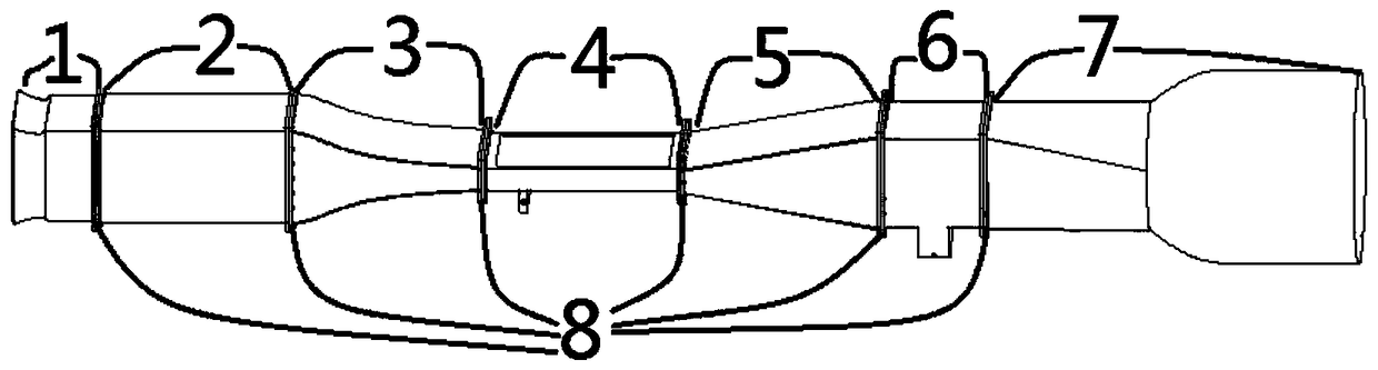 Multifunctional water film generation experiment device and method