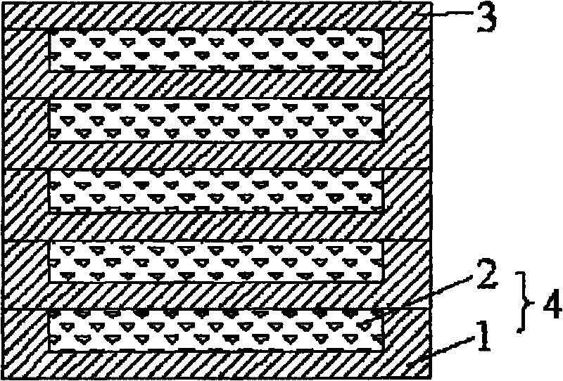 Lanthanum nickel alloy-expanded graphite solid compound adsorbent and preparation method thereof