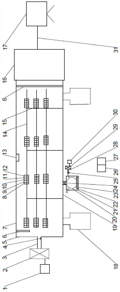 A mine fire simulation experiment platform and experiment method