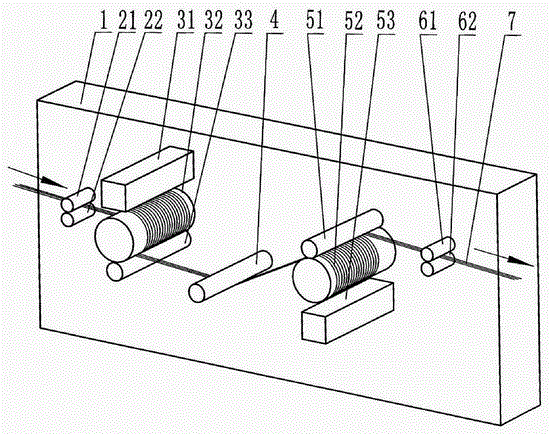 Polytetrafluoroethylene (PTFE) membrane crack short-fiber re-splitting method and device used for same