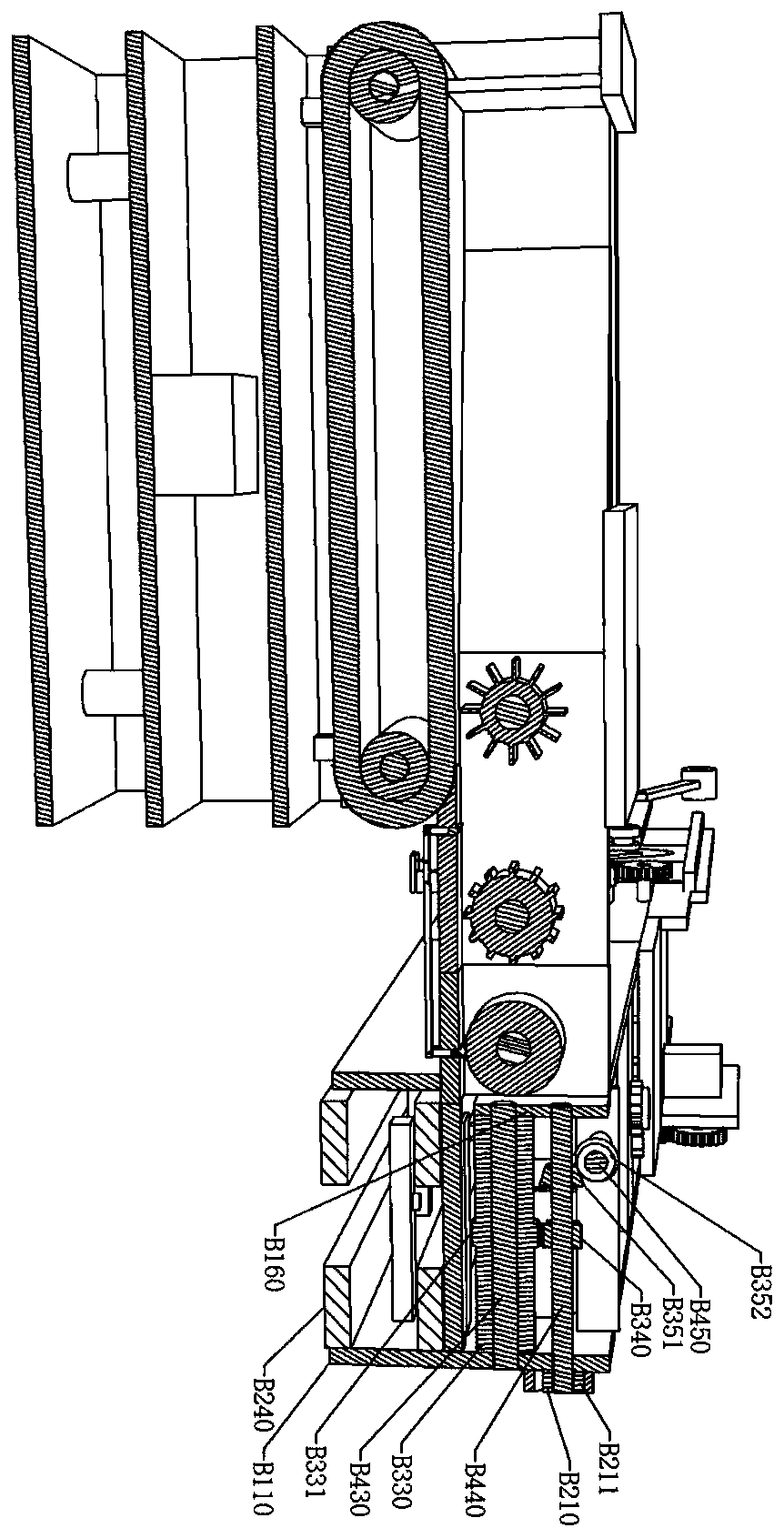 Transfer module and metal antenna detection assembly line applying same