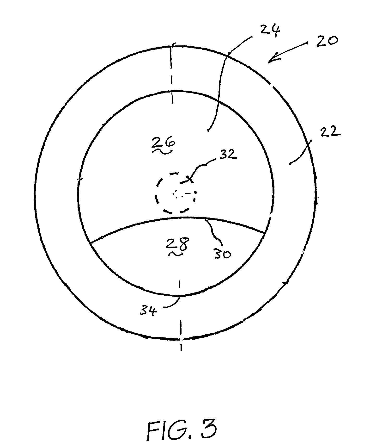 Bifocal contact lens