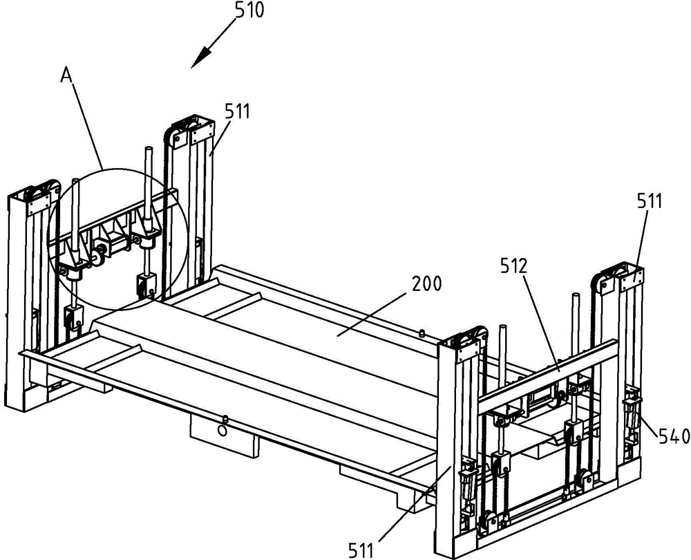 Car-carrying plate stacking machine and intelligent stereo garage using car-carrying plate stacking machine